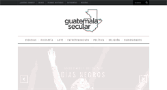 Desktop Screenshot of guatemalasecular.org